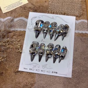 Handmade Nail Wearing Heavy Industry Wearing Nails Manicure Patch Nail Patch Fake Nails 11 #