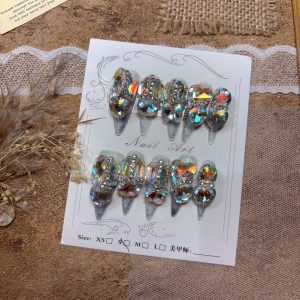 Handmade Nail Wearing Heavy Industry Wearing Nails Manicure Patch Nail Patch Fake Nails 10 #