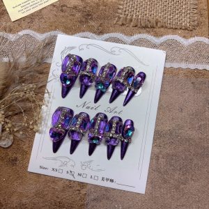 Handmade Nail Wearing Heavy Industry Wearing Nails Manicure Patch Nail Patch Fake Nails 9 #