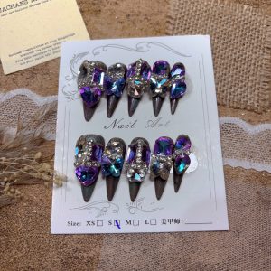 Handmade Nail Wearing Heavy Industry Wearing Nails Manicure Patch Nail Patch Fake Nails 3 #