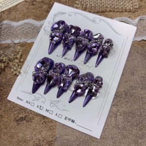 Handmade Nail Wearing Heavy Industry Wearing Nails Manicure Patch Nail Patch Fake Nails 21 #