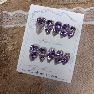 Handmade Nail Wearing Heavy Industry Wearing Nails Manicure Patch Nail Patch Fake Nails 20 #