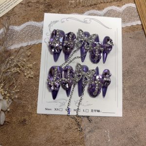 Handmade Nail Wearing Heavy Industry Wearing Nails Manicure Patch Nail Patch Fake Nails 19 #