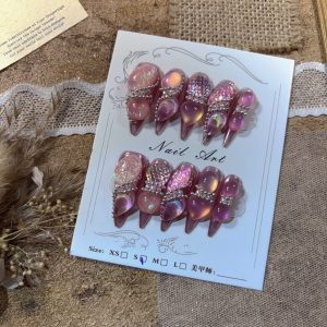 Handmade Nail Wearing Heavy Industry Wearing Nails Manicure Patch Nail Patch Fake Nails 18 #