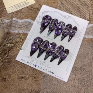 Handmade Nail Wearing Heavy Industry Wearing Nails Manicure Patch Nail Patch Fake Nails 15 #