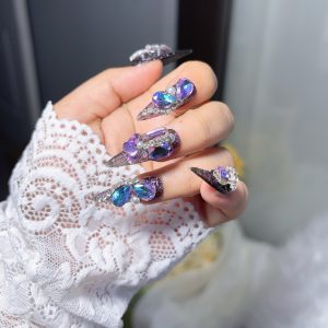 Handmade Nail Wearing Heavy Industry Wearing Nails Manicure Patch Nail Patch Fake Nails 14 #