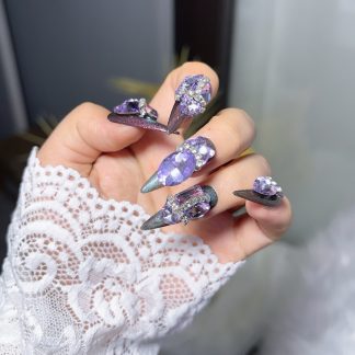 Handmade Nail Wearing Heavy Industry Wearing Nails Manicure Patch Nail Patch Fake Nails 15 #