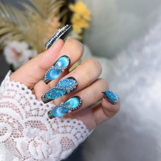 Handmade Nail Wearing Heavy Industry Wearing Nails Manicure Patch Nail Patch Fake Nails 16 #