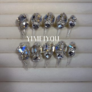 Handmade Nail Wearing Heavy Industry Wearing Nails Manicure Patch Nail Patch Fake Nails 7 #