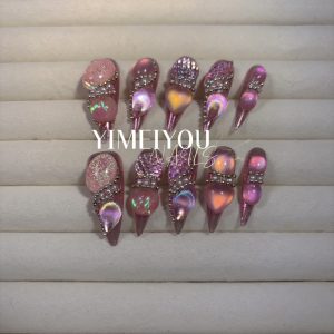 Handmade Nail Wearing Heavy Industry Wearing Nails Manicure Patch Nail Patch Fake Nails 18 #