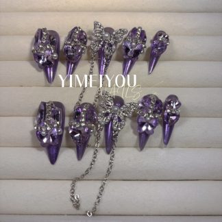 Handmade Nail Wearing Heavy Industry Wearing Nails Manicure Patch Nail Patch Fake Nails 19 #