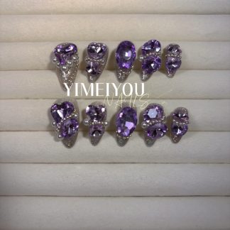 Handmade Nail Wearing Heavy Industry Wearing Nails Manicure Patch Nail Patch Fake Nails 20 #