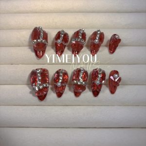 Handmade Nail Wearing Heavy Industry Wearing Nails Manicure Patch Nail Patch Fake Nails 23 #