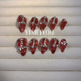 Handmade Nail Wearing Heavy Industry Wearing Nails Manicure Patch Nail Patch Fake Nails 23 #