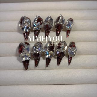 Handmade Nail Wearing Heavy Industry Wearing Nails Manicure Patch Nail Patch Fake Nails 25 #