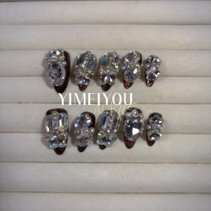 Handmade Nail Wearing Heavy Industry Wearing Nails Manicure Patch Nail Patch Fake Nails 26 #