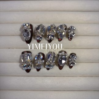 Handmade Nail Wearing Heavy Industry Wearing Nails Manicure Patch Nail Patch Fake Nails 26 #