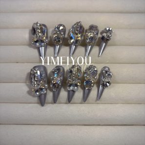 Handmade Nail Wearing Heavy Industry Wearing Nails Manicure Patch Nail Patch Fake Nails 27 #