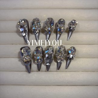 Handmade Nail Wearing Heavy Industry Wearing Nails Manicure Patch Nail Patch Fake Nails 28 #