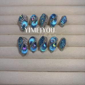 Handmade Nail Wearing Heavy Industry Wearing Nails Manicure Patch Nail Patch Fake Nails 29 #