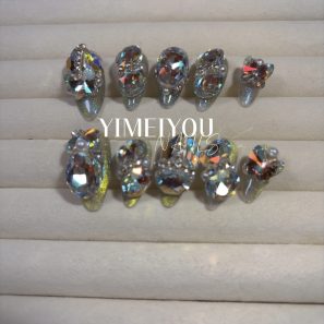 Handmade Nail Wearing Heavy Industry Wearing Nails Manicure Patch Nail Patch Fake Nails 31 #