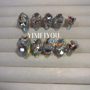 Handmade Nail Wearing Heavy Industry Wearing Nails Manicure Patch Nail Patch Fake Nails 31 #