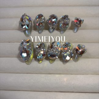 Handmade Nail Wearing Heavy Industry Wearing Nails Manicure Patch Nail Patch Fake Nails 31 #