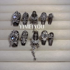 Handmade Nail Wearing Heavy Industry Wearing Nails Manicure Patch Nail Patch Fake Nails 33 #