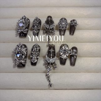 Handmade Nail Wearing Heavy Industry Wearing Nails Manicure Patch Nail Patch Fake Nails 33 #