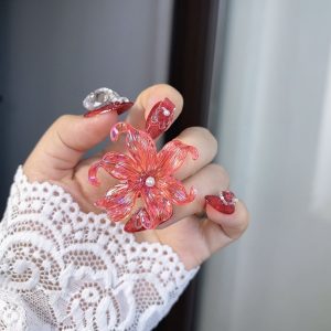 Handmade Nail Wearing Heavy Industry Wearing Nails Manicure Patch Nail Patch Fake Nails 24 #